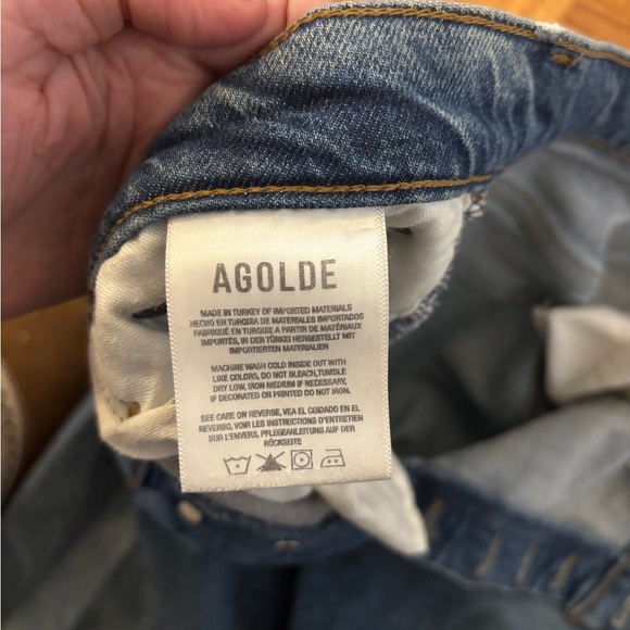 Agolde Riley Crop Jeans - Picture 7 of 8